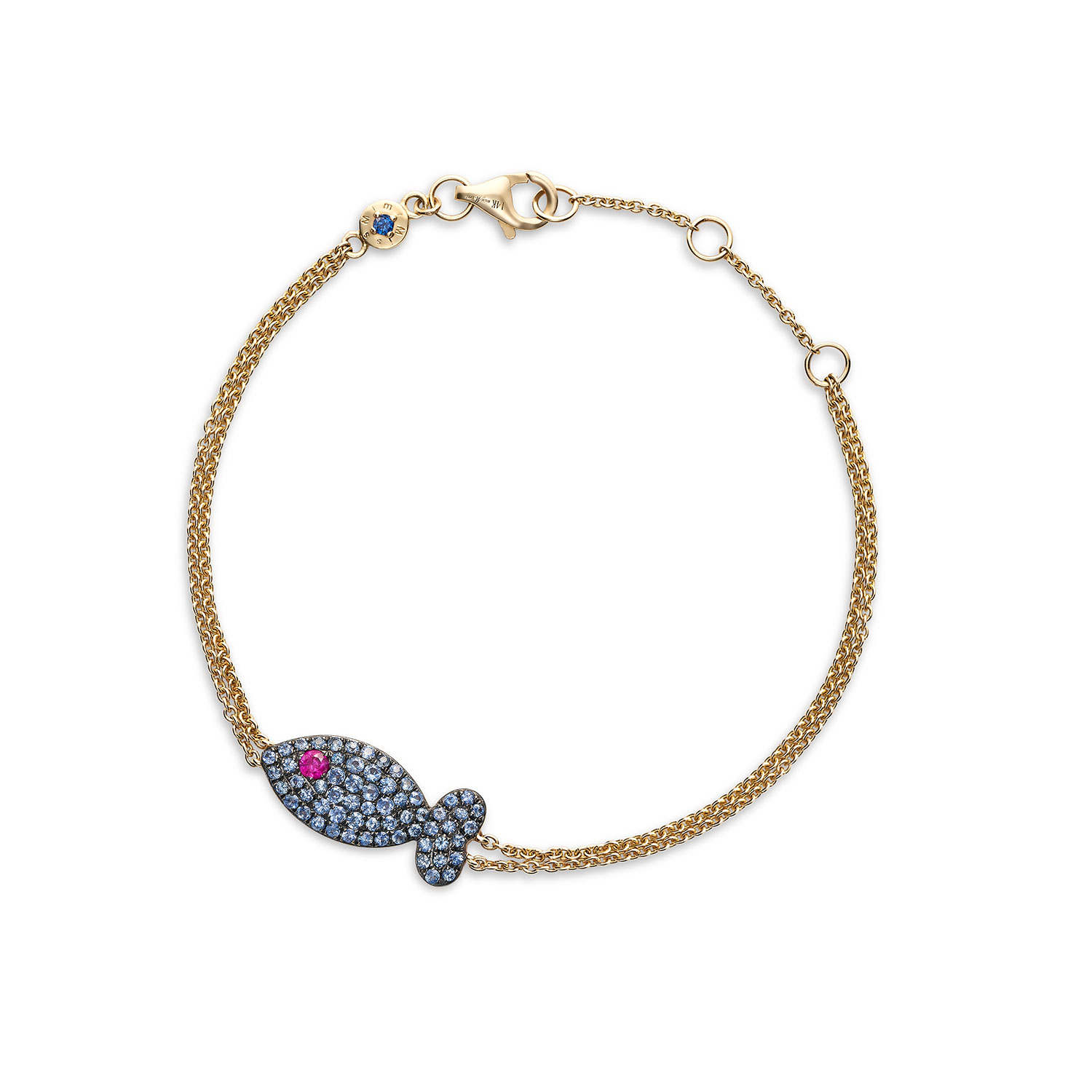 Miss Mimi Fish Prosperity Bracelet (SMALL) - Thompson's Jewellers