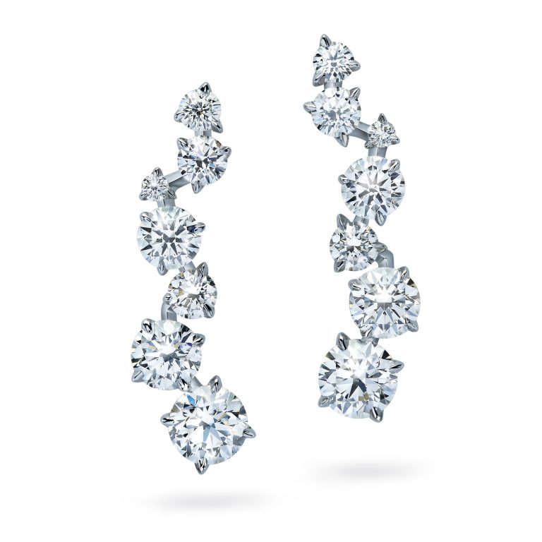 Atelier Swarovski Diama Signature Ear Cuffs, 18K White Gold - Thompson ...