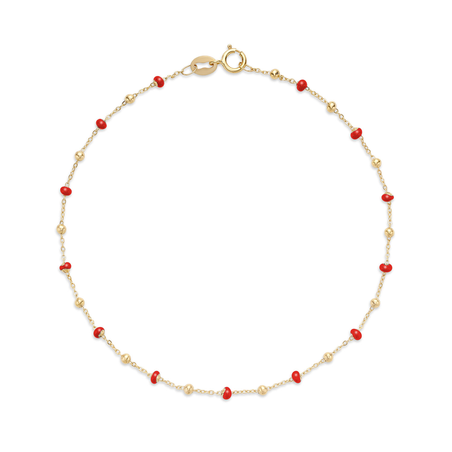 Miss Mimi Enamel Coloured Bracelet (White) - Thompson’s Jewellers