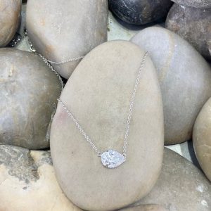 825-10971 Pear Shape Diamond Pendant
