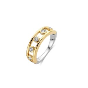 Open Circle Zirconia Ring
