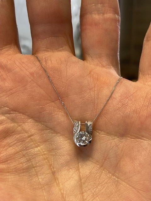 116-13772 Ruby and Diamond Pendant - Image 6