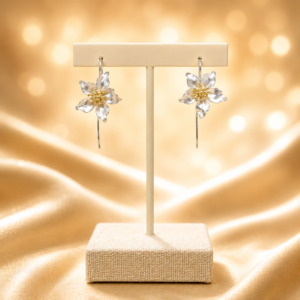 PRE-ORDER: Water Lily Earrings– From the Botanical Garden Collection