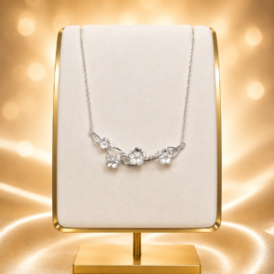 Pre-Order: Cherry Blossom Bar Necklace– From the Botanical Garden Collection