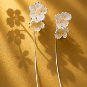 Cherry Blossom Earrings– From the Botanical Garden Collection
