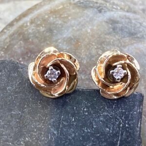 116-14159 BIRKS Rose Studs