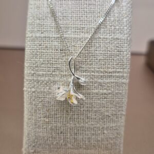 Freesia Flower Pendant– From the Botanical Garden Collection