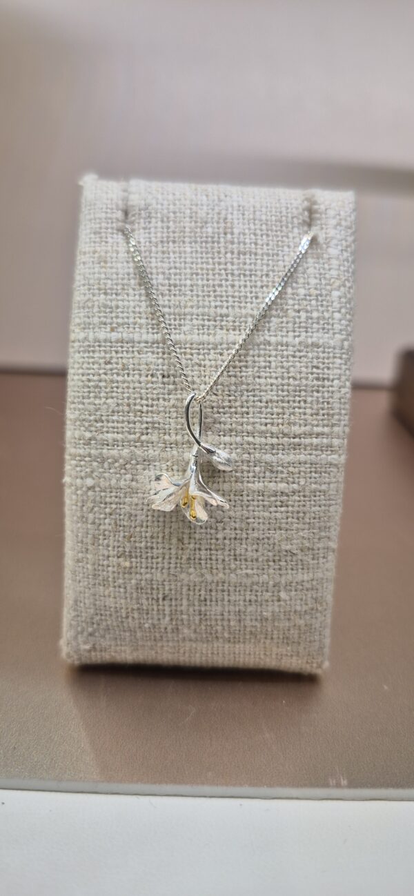 Freesia Flower Pendant– From the Botanical Garden Collection