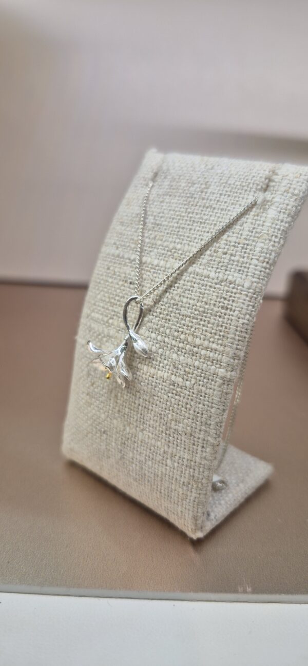 Freesia Flower Pendant– From the Botanical Garden Collection - Image 2