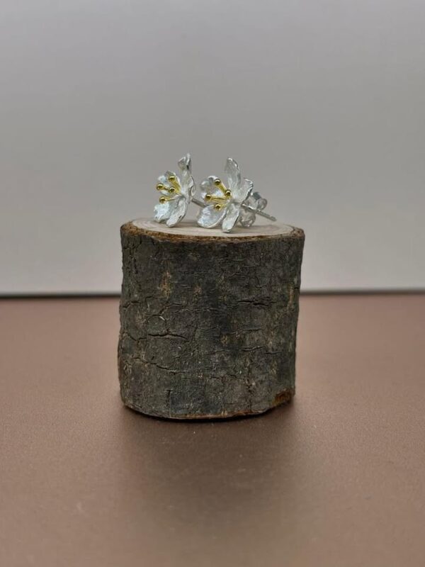 Cherry Blossom Branch Studs– From the Botanical Garden Collection - Image 2