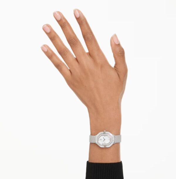 Matrix octagon watch Metal bracelet, Silver Tone, Stainless steel - Image 2