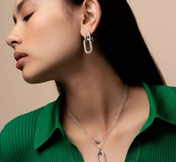 TI SENTO Medium Hoops - 7901SI - Image 3