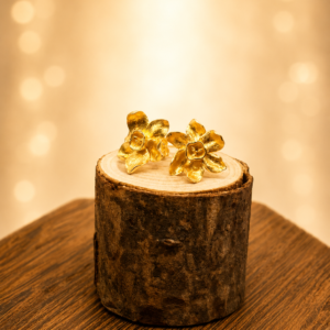 Daffodil Stud Earrings – From the Botanical Garden Collection