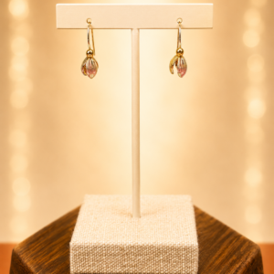 Snowdrop Flower Earrings in Silver – From the Botanical Garden Collection