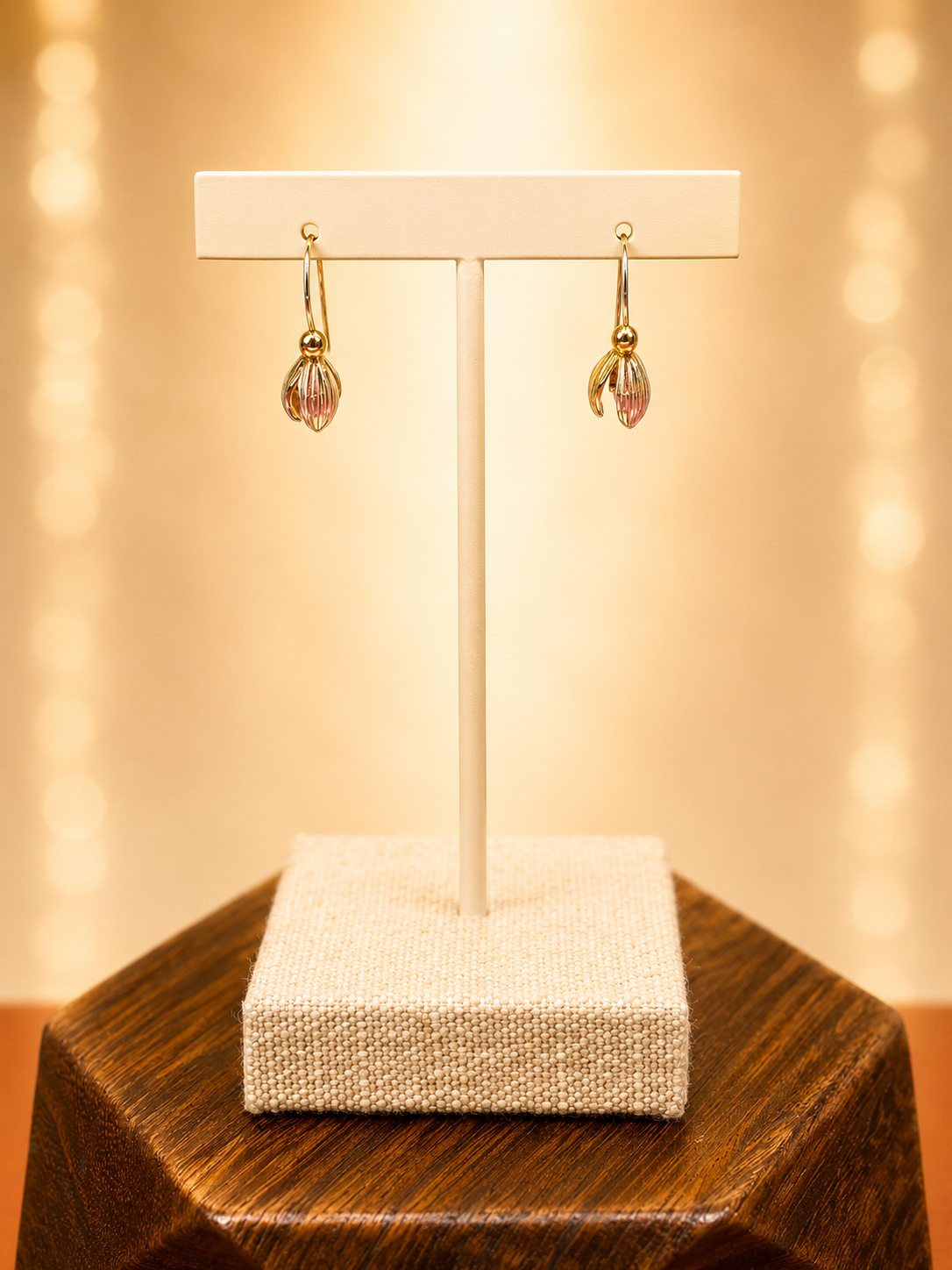 Snowdrop Flower Earrings in Silver – From the Botanical Garden Collection