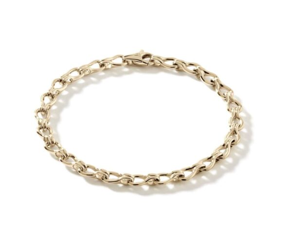 Surf Bracelet, Gold, 5MM