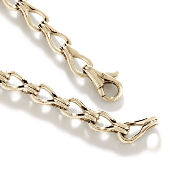 Surf Bracelet, Gold, 5MM - Image 2