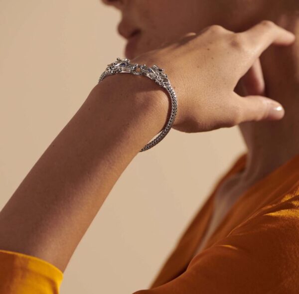 Naga Bracelet, Sterling Silver, 5MM - Image 3