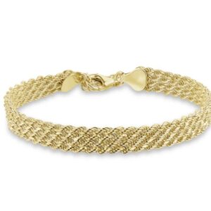 CLASSIC MESH BRACELET IN YELLOW
