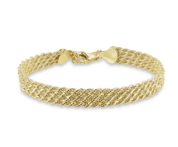 CLASSIC MESH BRACELET IN YELLOW