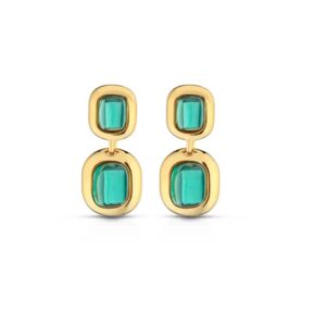 COLOR BURST SQUARE DROP IN GREEN (Pre-order)