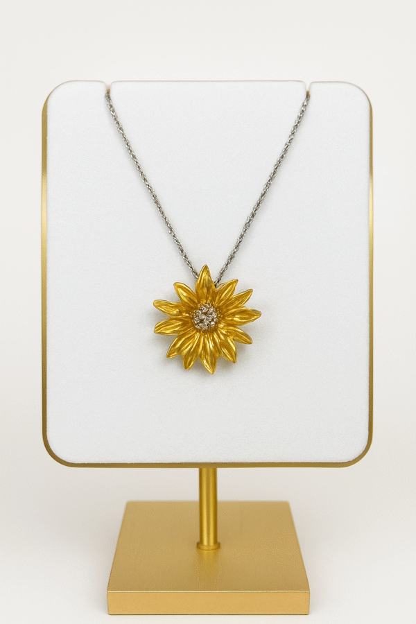 Sunflower Necklace– From the Botanical Garden Collection