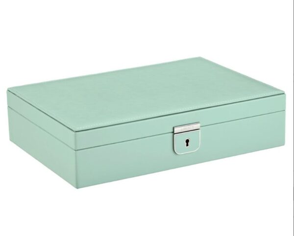 WOLF X LIBERTY Julia Interior Print Medium Jewelry Box - Sage Green - Image 2