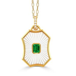 Ondelle Tsavourite Pendant 
