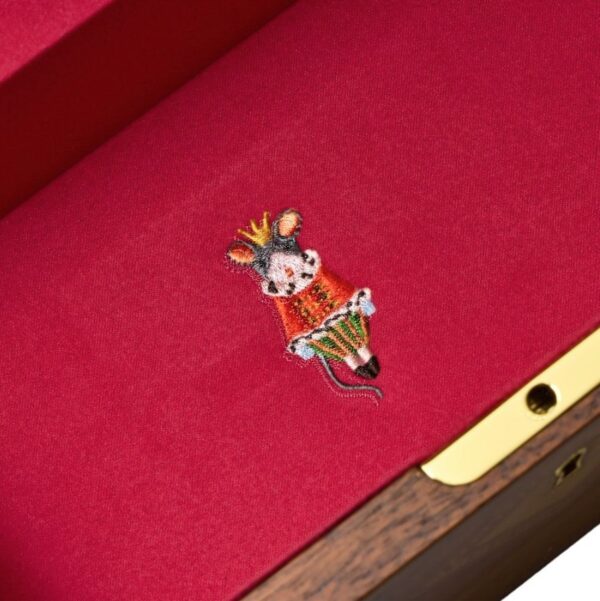 Ballet Musical Jewellery Box – Nutcracker Walnut Wood - Image 6