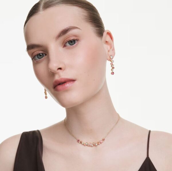 Constella set Mixed cuts, Multicoloured, Gold-tone plated - Image 2