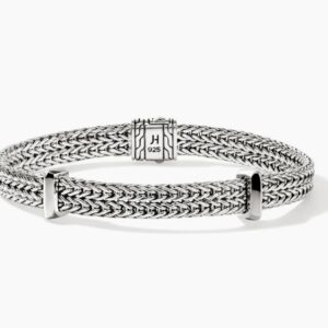 Icon Link Bracelet, Sterling Silver, 6MM (M)