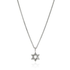 JH Essential Star of David Necklace, Sterling Silver