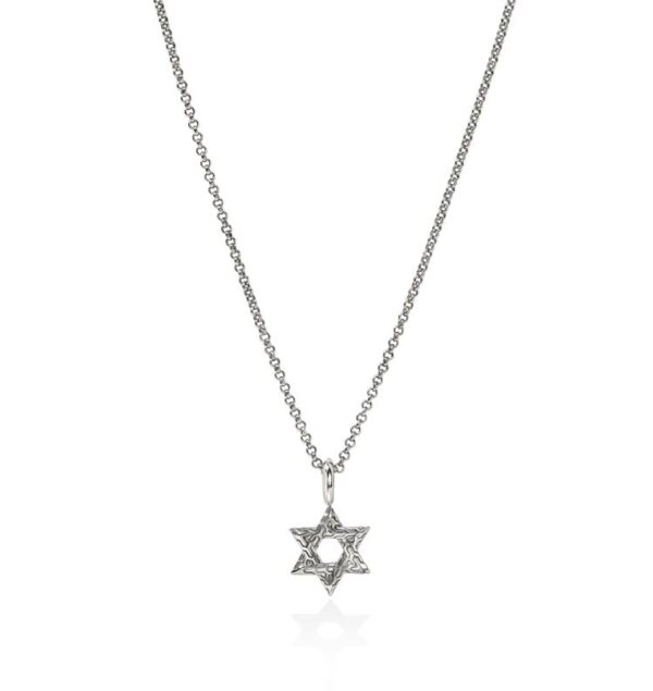 JH Essential Star of David Necklace, Sterling Silver