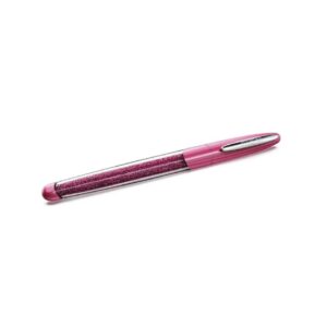 Crystalline rollerball pen Pink, Chrome plated