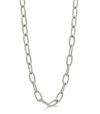 Fancy Chain- 18-INCH (White gold)