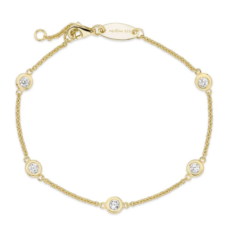 Diamond by the Yard Bracelet in Yellow