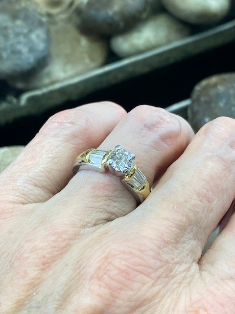 115-17507 PLATINUM & 18KT GOLD - Image 8