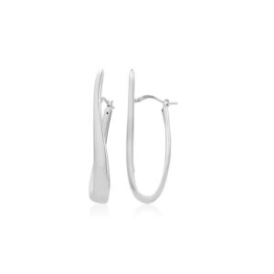 LOBE TWIST SMALL IN WHITE