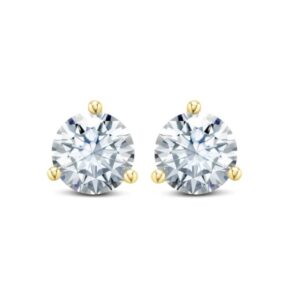 1.5CT Martini Studs in Yellow (7.5mm)