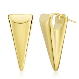 Peak Hoops in Yellow