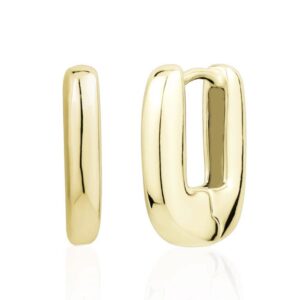 Chunky Rectangular Huggies in Yellow