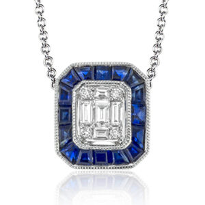 LP4555 SAPPHIRE PENDANT