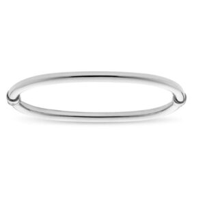 The Sleek And Simple Bangle in White