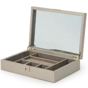 PALERMO MEDIUM JEWELRY BOX (PEWTER)