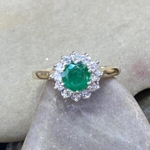 115-17375 EMERALD & DIAMOND