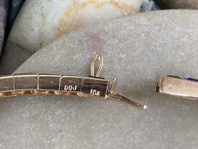 115-17640 SAPPHIRE BRACELET - Image 4