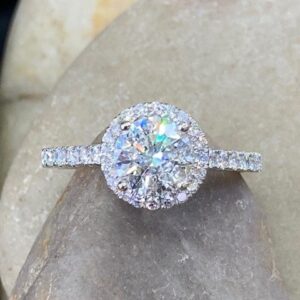 115-17668 Simon G with Rose gold