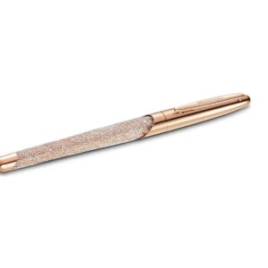 Crystalline rollerball pen Rose gold tone, Rose gold-tone plated