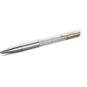 Crystalline ballpoint pen Silver Tone, Mixed metal finish