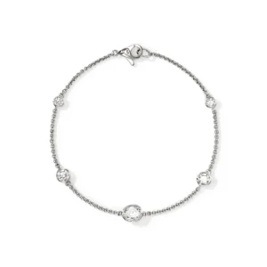 JH Lovestruck™ Station Bracelet, Sterling Silver, Diamonds, 1.45TCW